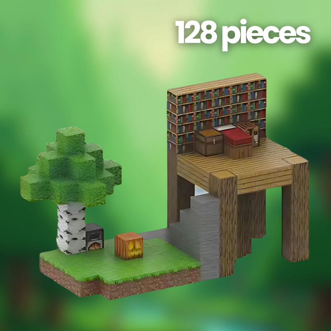 Wooden Throne Set + 4 Random Dolls