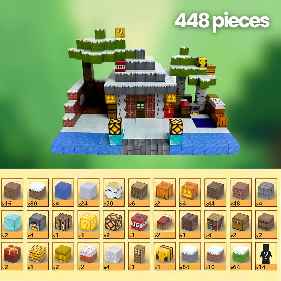 Snowy Lodge Set + 14 Random Dolls